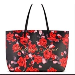NWT VICTORIA SECRET FLORAL TOTE